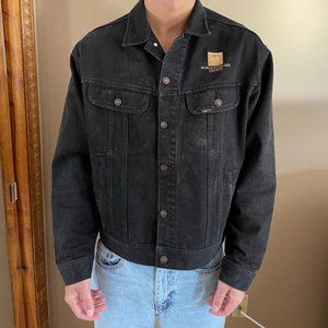 vintage black LEE classic denim jacket